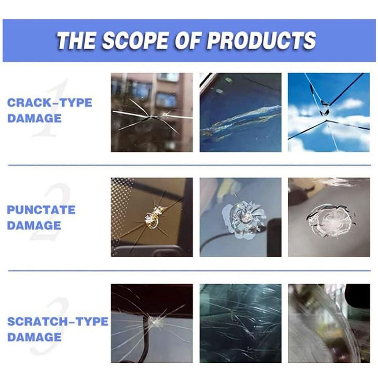 GLASS REPAIR KIT (BUY 1 GET 1 FREE)